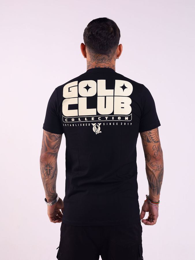 Camisa Long Preta Gold Club